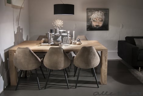 combineren met Eiken tafel Dúdlik