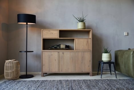 combineren met Lage kast Stapel 2