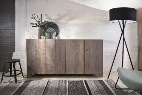 combineren met Lage eiken kast Fjouwer