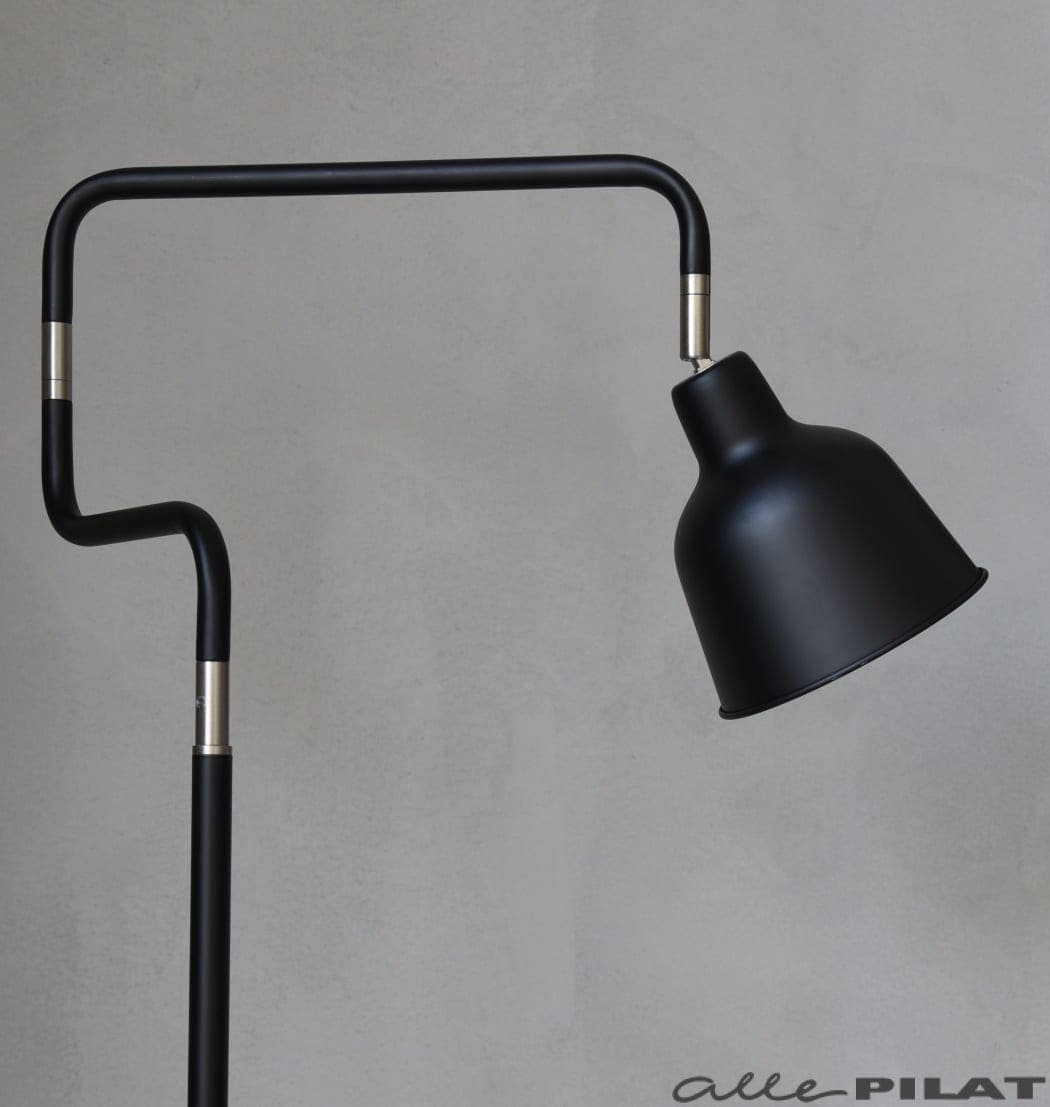 Zwarte vloerlamp London