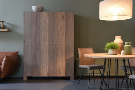combineren met Hoge eiken Kast Fjouwer
