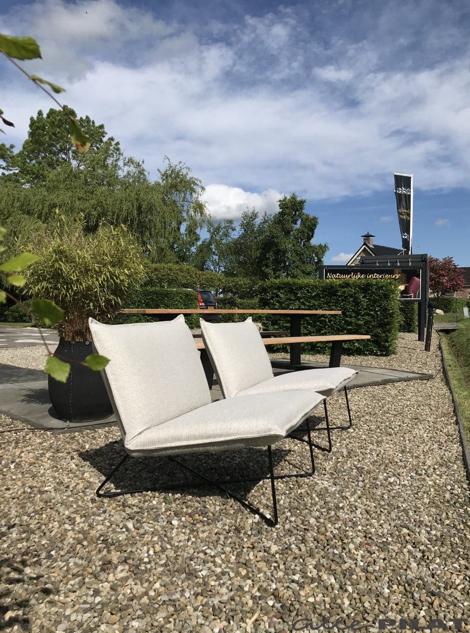 Grit pensioen kleinhandel Fauteuil Earl Outdoor - heerlijke lounge tuin stoel - Woonwinkel Alle Pilat