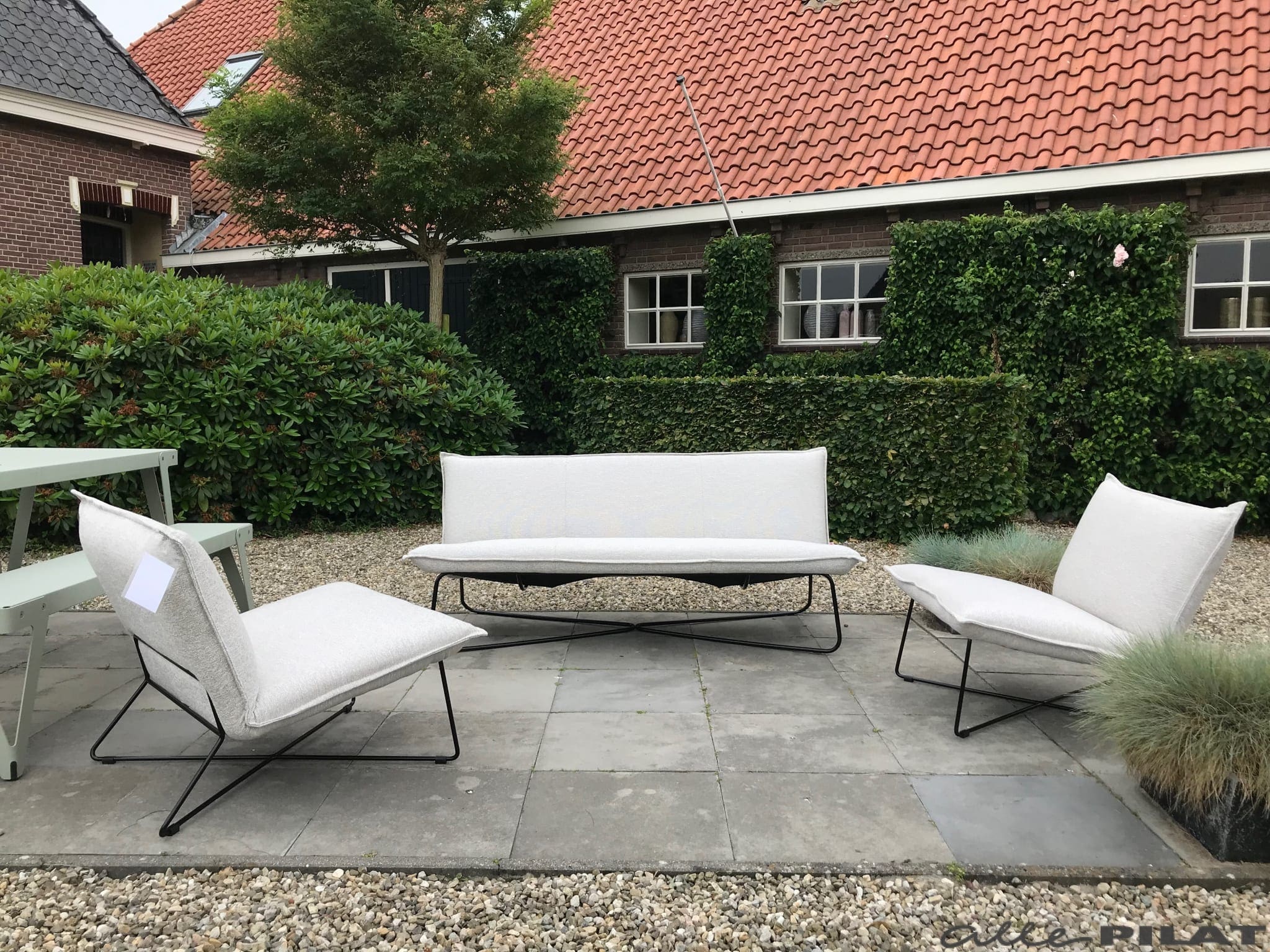 serie droogte Okkernoot Fauteuil Earl Outdoor - heerlijke lounge tuin stoel - Woonwinkel Alle Pilat