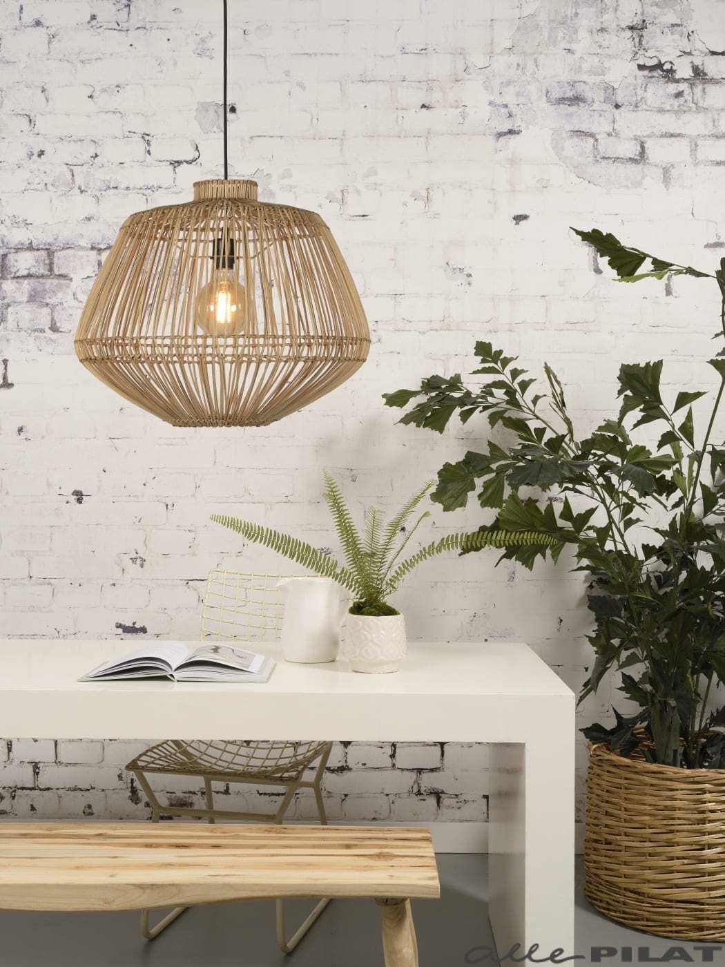 Hanglamp Madagascar naturel