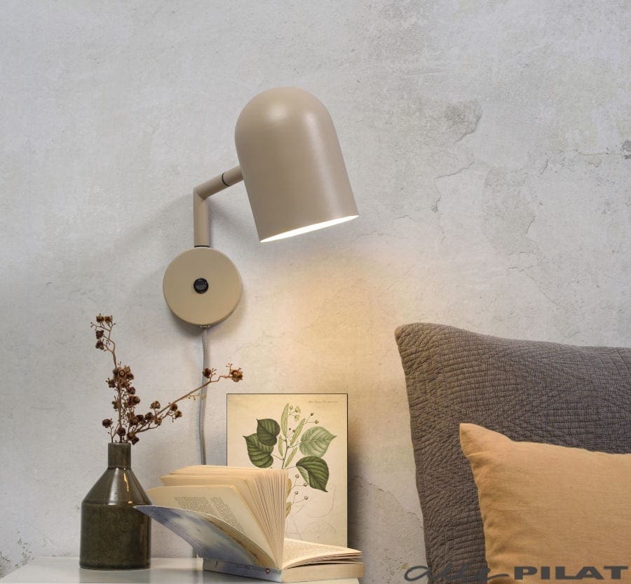 Wandlamp Marseille zand kleur