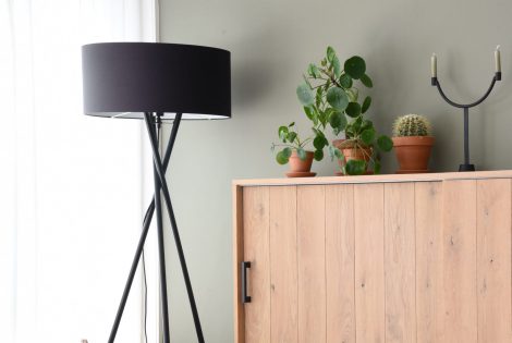 combineren met Vloerlamp Hampton Zwart