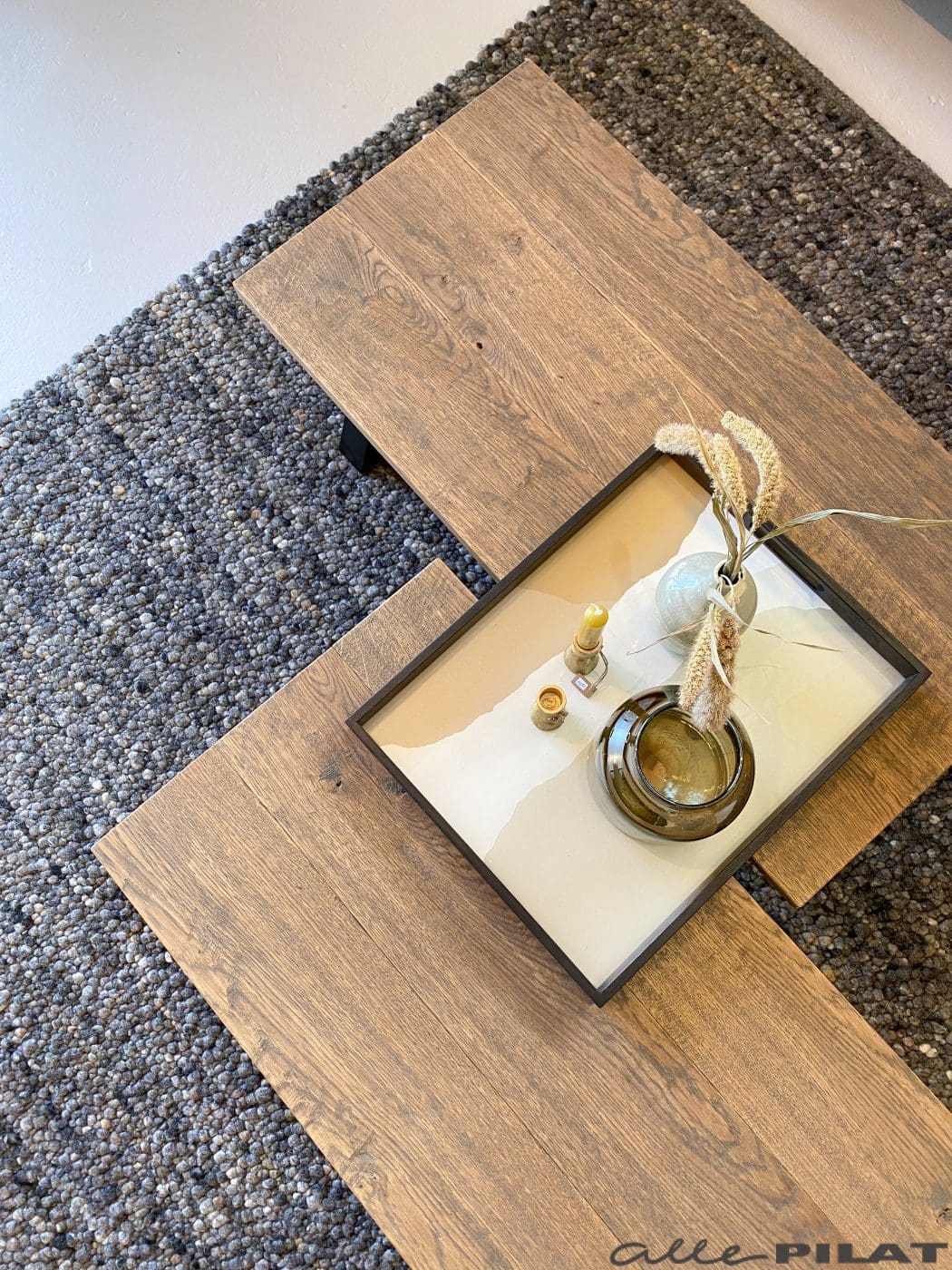 Salontafel Dyk Lyts van eikenhout