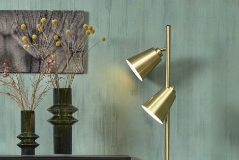 combineren met Vloerlamp Bremen Goud