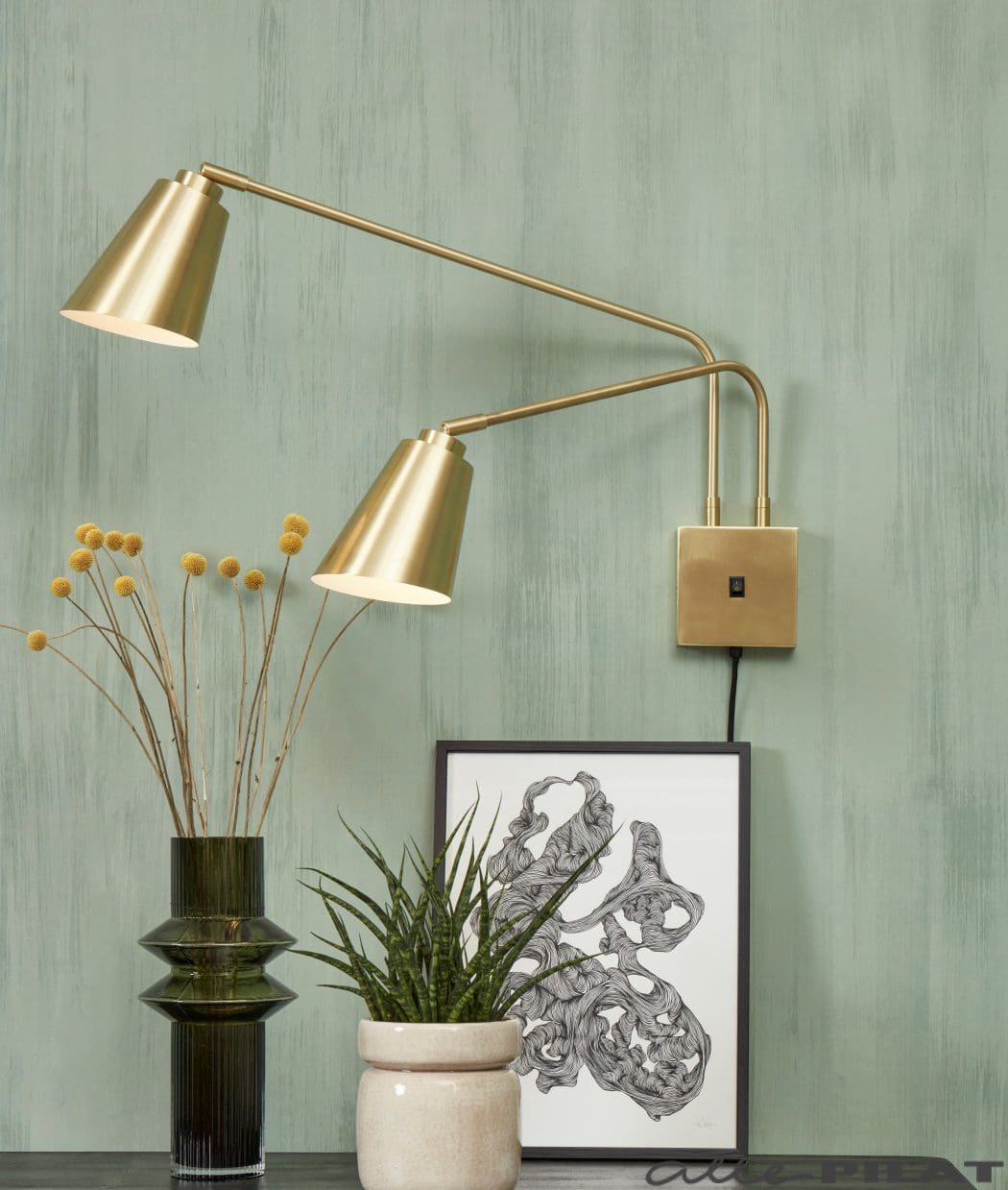 Verstelbare wandlamp Bremen