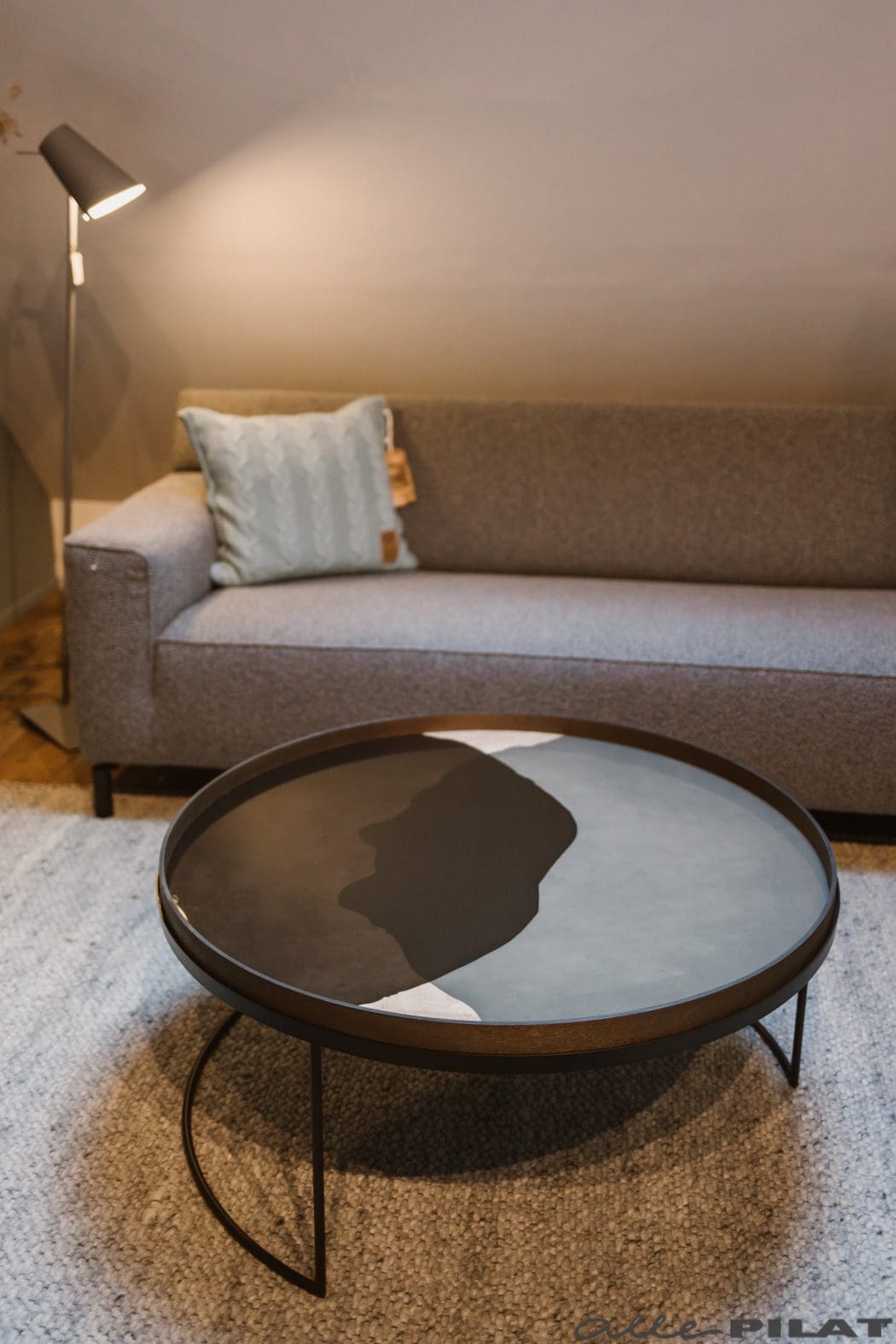 Ronde salontafel Notre Monde groot