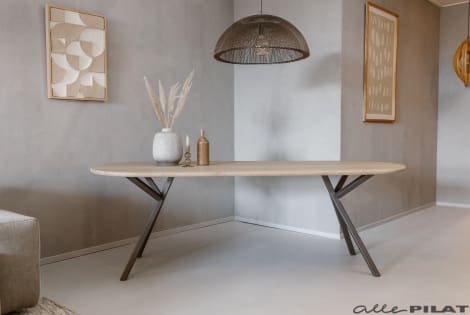 combineren met Eiken tafel Jens